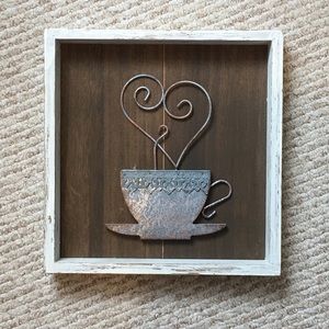 Target | Coffee Cup Heart Decor